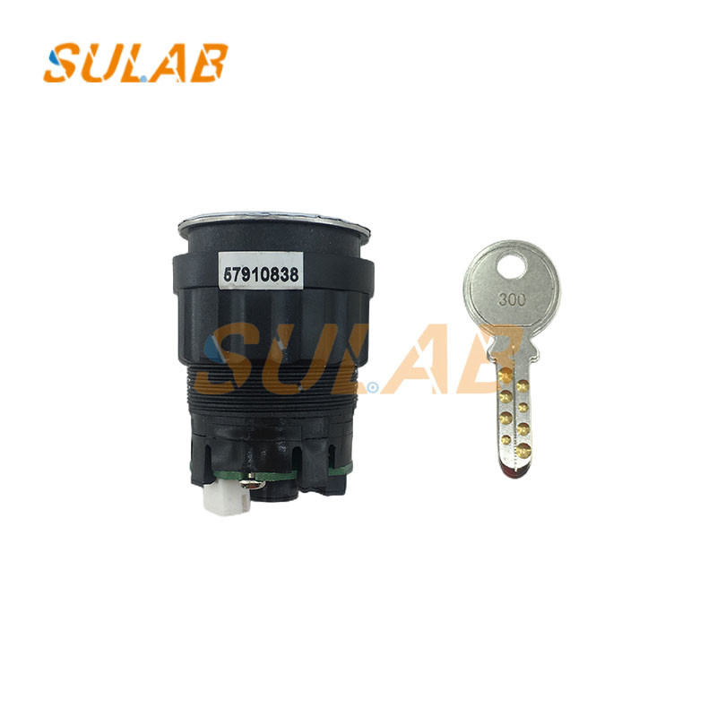  5400 Elevator Spare Parts Base Station Lock With 300 Key D Type ID 57000318