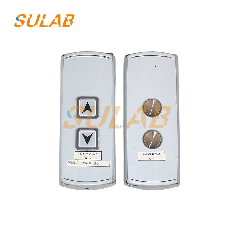 Otis Stainless Steel Elevator Lop Panel XAA308NC2AS XAA308NC4AS With Button BR27C BR34C