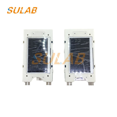 شاشة عرض المصعد الفولاذ المقاوم للصدأ عالية الدقة مع معلومات التشغيل في الوقت الحقيقي ولوحة عرض مكالمة خارجية