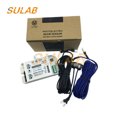 مستشعر كهروضوئي للأشعة تحت الحمراء للأمان في المصعد M-218D الأصلي مع تبديل شعاع واحد/مزدوج ونظام مضاد للانحشار بالتحكم بالحاسوب الصغير