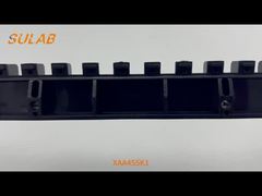 إطارات درجات السلم المتحرك البلاستيكية ذات الحواف الصفراء وشرائط المداس السوداء وشرائط السلم المتحرك الصفراء البلاستيكية