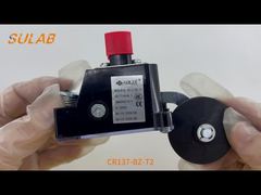 CR137-BZ-T2 مفتاح حد للخدمة الشاقة مع تصنيف IP67، 2 × اتصالات SPDT Snap-Action وأسطوانة فولاذية L