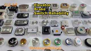 زر المصعد ذو الغلاف الفولاذي المقاوم للصدأ KONE 863223H03 مع ضوء مؤشر LED وسطح قابل للتخصيص