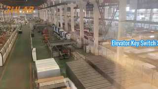 هاتف إنترفون للمصعد MT-1210-1 مع اتصال مزدوج كامل بتيار مستمر 24 فولت وتثبيت مثبت على الحائط