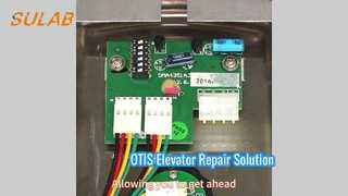 محطة استدعاء قاعة المصعد OTIS مع شاشة LED وأزرار ضغط للتحكم في نداء الأرضية قطعة الغيار XA