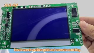 لوحة اتصال المصعد Monarch SFTC-HCB-L-BO مع شاشة LCD بيضاء مقاس 4.3 بوصة يمكنها الاتصال وDC24