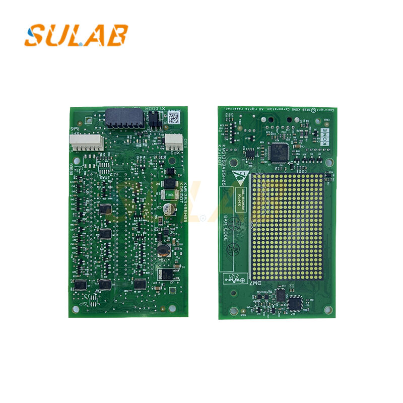 KONE Elevator Display Board KM51353495H05 with 16×32 Pixel Amber Dot Matrix and CAN/LCECAN Interface for KDS330 Signal System