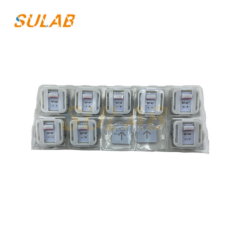 MT42 Model Elevator Push Button with Indicator Light for Thyssen Lift Replacement