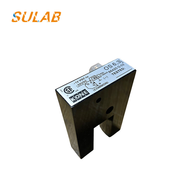 KONE Elevator U-type Leveling Photoelectric Sensor with Infrared Beam for 12-24V DC Accurate Positioning