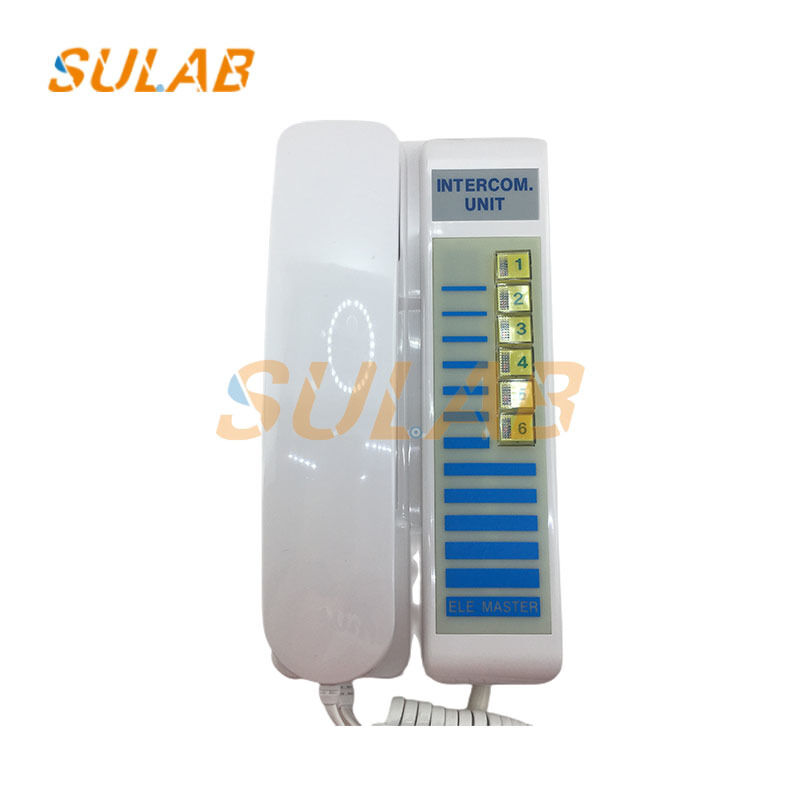 Elevator Intercom Phone with 2-Wire Non-Polarity 5-Way Intercom System and Clear HD Voice for Emergency Calls