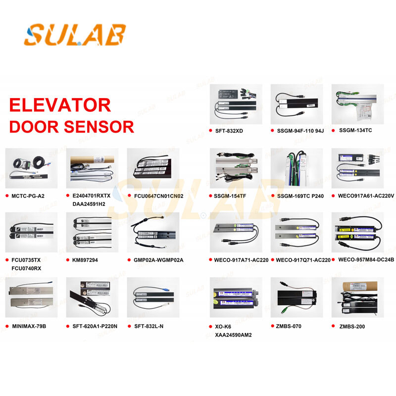 MITSUBISHI Elevator 94-beam High-Density Infrared Safety Light Curtain with Mechanical Touch Panel Backup and Anti-Electromagnetic Interference