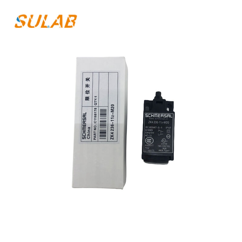 ZK4236-11Z-M20 Safety Limit Switch with 1NO+1NC Contacts IP67 Protection and M20 Cable Gland for Elevator Position Detection