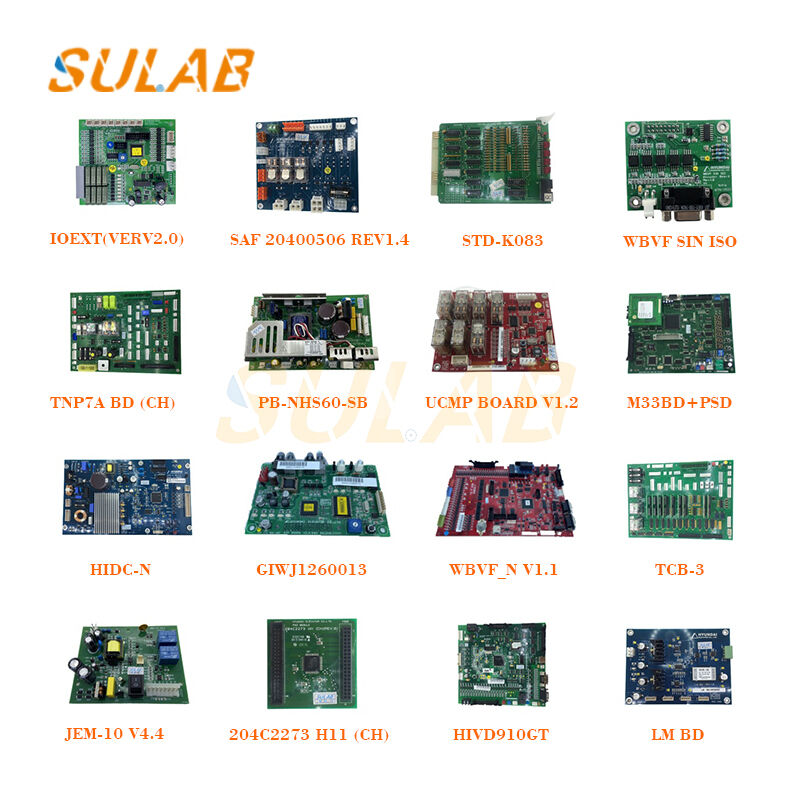 Hyundai Elevator PCB Board with Industrial FR-4 Flame-Retardant Substrate Multi-Stage Surge Suppression and Plug-and-Play Replacement Traction Motor Control Card