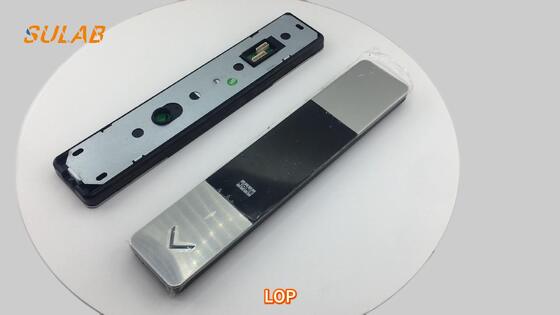 KONE HOP-1 Ultra-thin 11mm Hall Call Panel with 304 Stainless-Steel Faceplate for Surface Mount Elevator Summons (لوحة استدعاء من الفولاذ المقاوم للصدأ من 304 لمصعد سطحي)