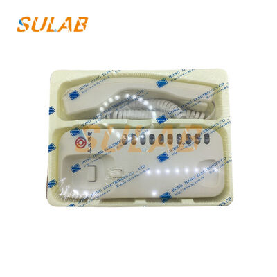 هاتف الاتصال الداخلي للمصعد MT-1210-1 مع تيار مستمر 24 فولت واتصال مزدوج كامل وتركيب على الحائط