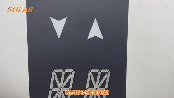 DAA25140NPD102 لوحة عرض سيارة المصعد مؤشر موقع LCD مضاد للوهج 10.4 بوصة مع تثبيت plug-and-play لمتانة فندقية