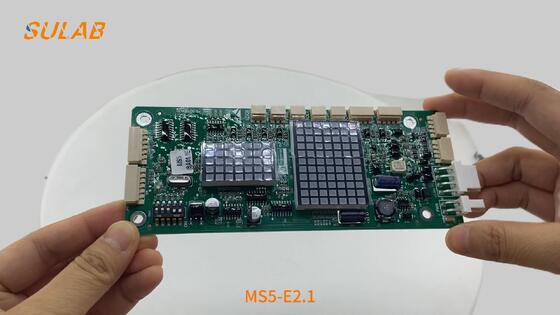 ThyssenKrupp MS5-E2.1 لوحة عرض المصعد LOP PCB للاتصال الخارجي لنظام MC2/MC2-B مع الجودة الأصلية والتسليم السريع