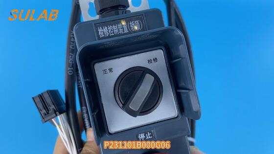 صندوق فحص مصعد Mitsubishi الأصلي مع تصميم تركيب السيارة وأدوات التحكم الكاملة