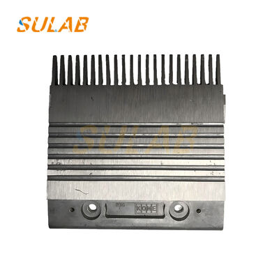 لوحة مشط KONE KM5002052H01 من سبائك الألومنيوم للممشى المتحرك E3X، انتقال آمن، مقاومة للتآكل، حماية من الأجسام الغريبة ضد الالتصاق