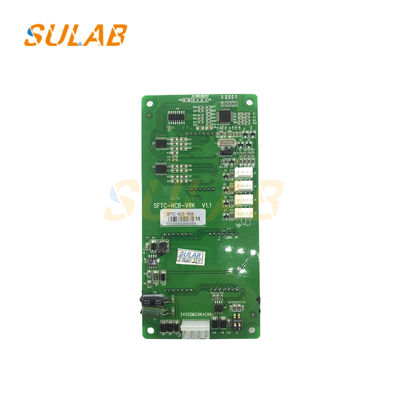 لوحة عرض استدعاء المصعد SFTC-HCB-VRK مع شاشة طوابق واتصال CAN Bus ورمز خطأ لمصعد STEP