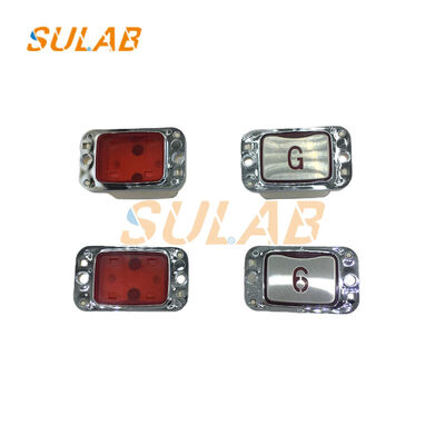 لوحة دوائر مطبوعة لزر استدعاء المصعد في الردهة MTD260، مفتاح تشغيل هبوط مضاء بـ LED عالي السطوع، قطع غيار صيانة بديلة للمصاعد
