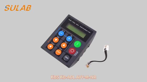 وحدة تصحيح الأخطاء المحمولة KBS KB-ADL AVY-M-NR لعواكس مصاعد SIEI AVY مع تشخيص الأعطال وتكوين المعلمات